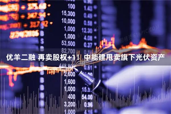 优羊二融 再卖股权+1！中能建甩卖旗下光伏资产