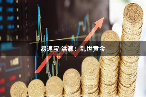 易速宝 洪灝：乱世黄金